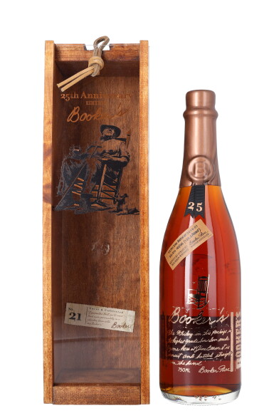 View full screen - View 1 of Lot 279. Booker's Small Batch 25th Anniversary Edition 130.8 proof NV (1 BT75).