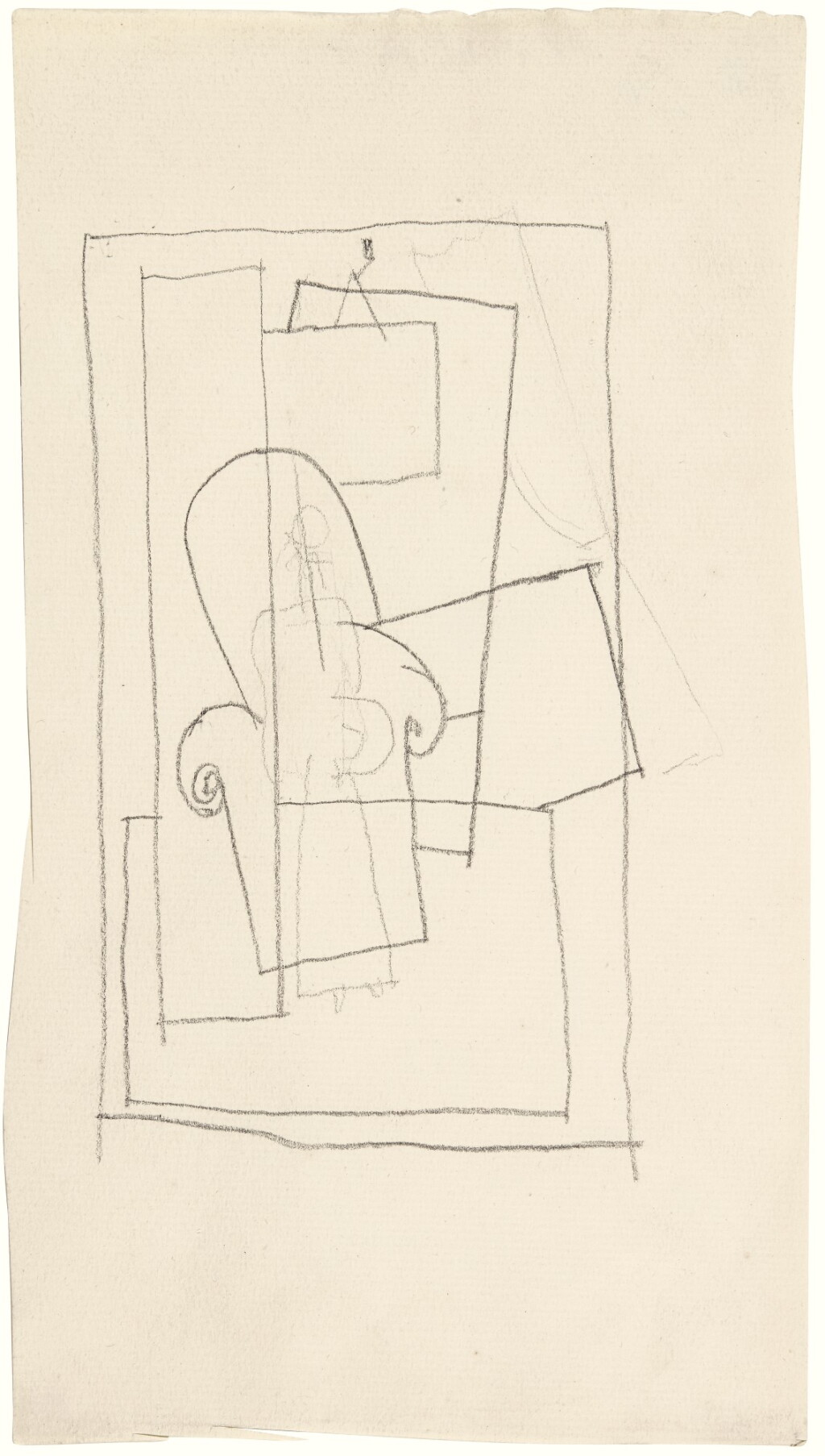 View full screen - View 1 of Lot 51. PABLO PICASSO | FEMME ASSISE DANS UN FAUTEUIL.