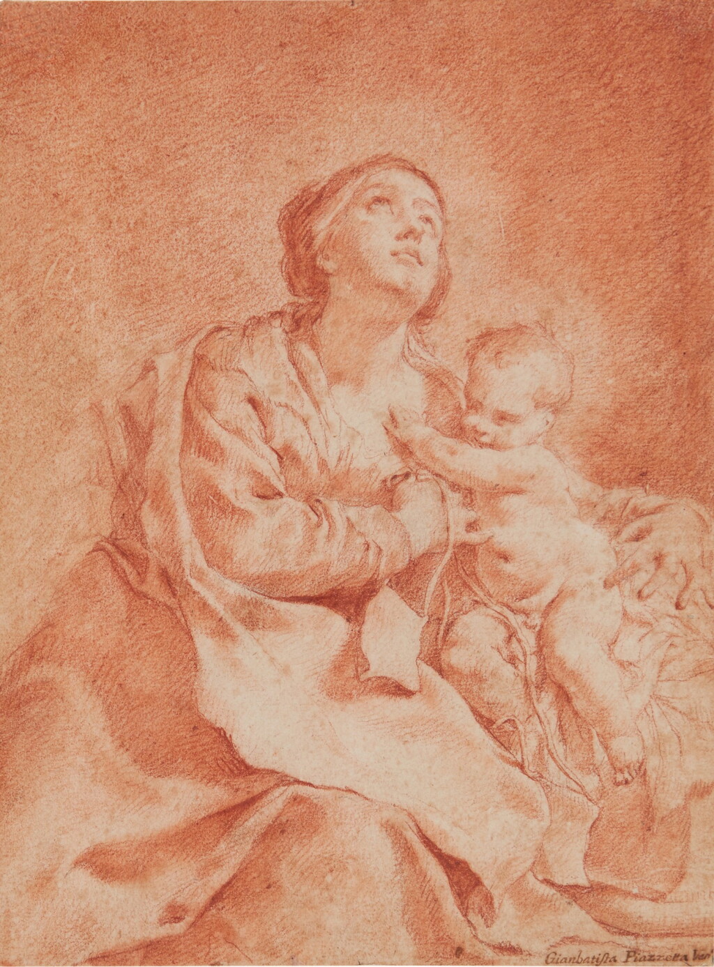 View full screen - View 1 of Lot 123. Madonna and Child.