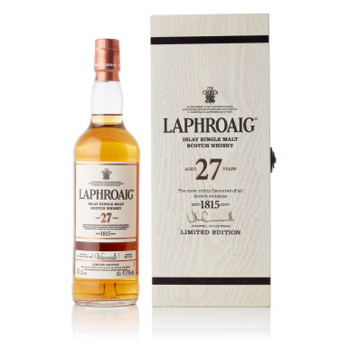 View full screen - View 1 of Lot 8085. Laphroaig 27 Year Old 41.7 abv NV (1 BT70).