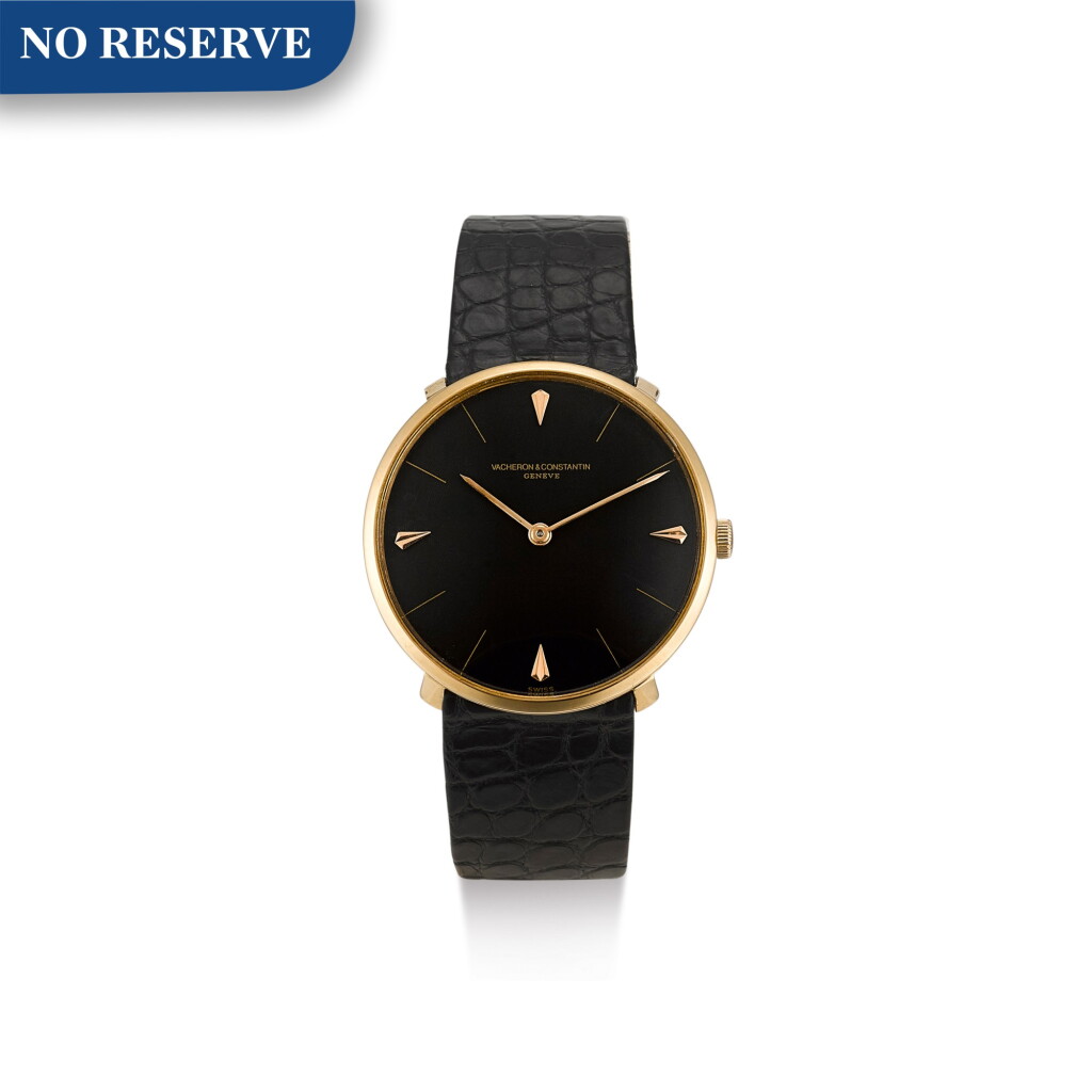 View full screen - View 1 of Lot 614. VACHERON CONSTANTIN | REFERENCE 6317 A YELLOW GOLD WRISTWATCH, CIRCA 1959.