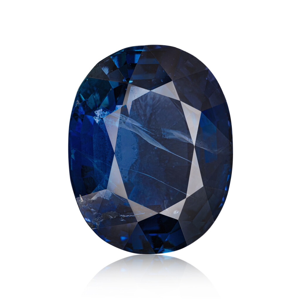 View full screen - View 1 of Lot 1825. Unmounted Sapphire | 29.46克拉 天然 「緬甸」未經加熱藍寶石 .