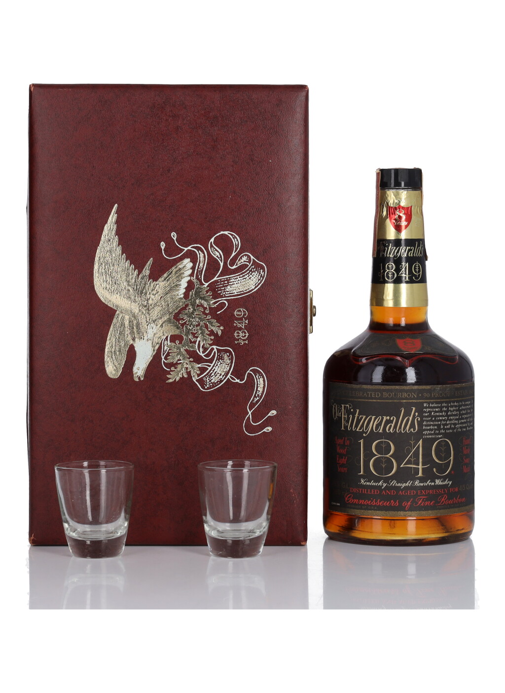 View full screen - View 1 of Lot 266. Old Fitzgerald 1849 8 Year Old 90 Proof NV (1 Bottle 4/5 Quart).