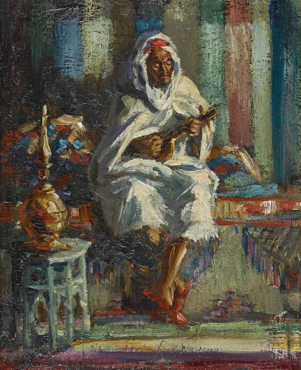 View full screen - View 1 of Lot 21. The Musician.