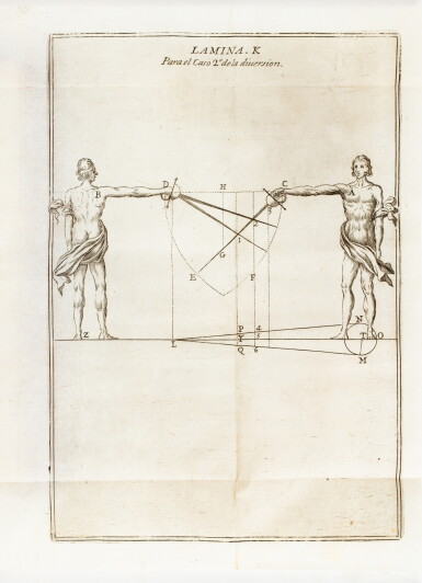 View full screen - View 1 of Lot 34. Respuesta philosophica... Madrid, 1695. Exemplaire aux armes des ducs d'Albe..