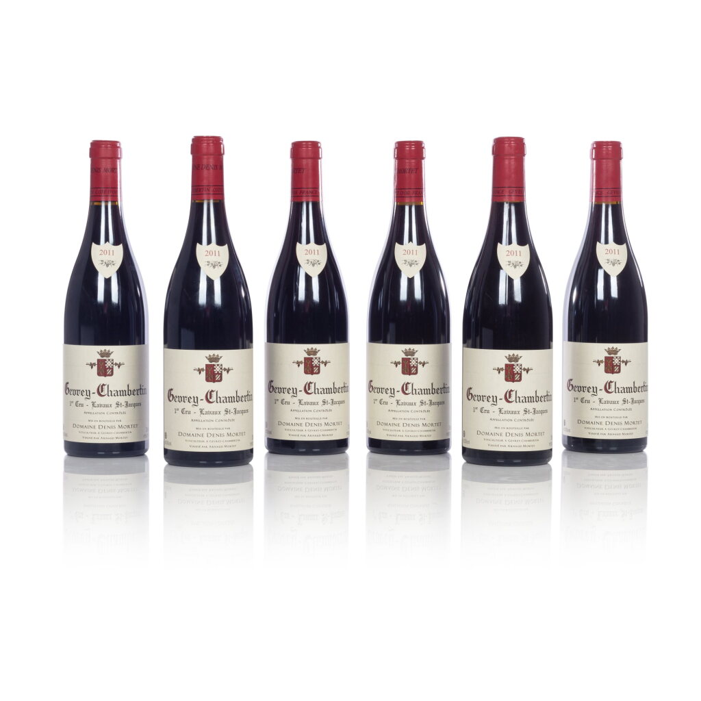 View full screen - View 1 of Lot 528. Gevrey Chambertin, Lavaux St. Jacques 2011 Denis Mortet (6 BT).
