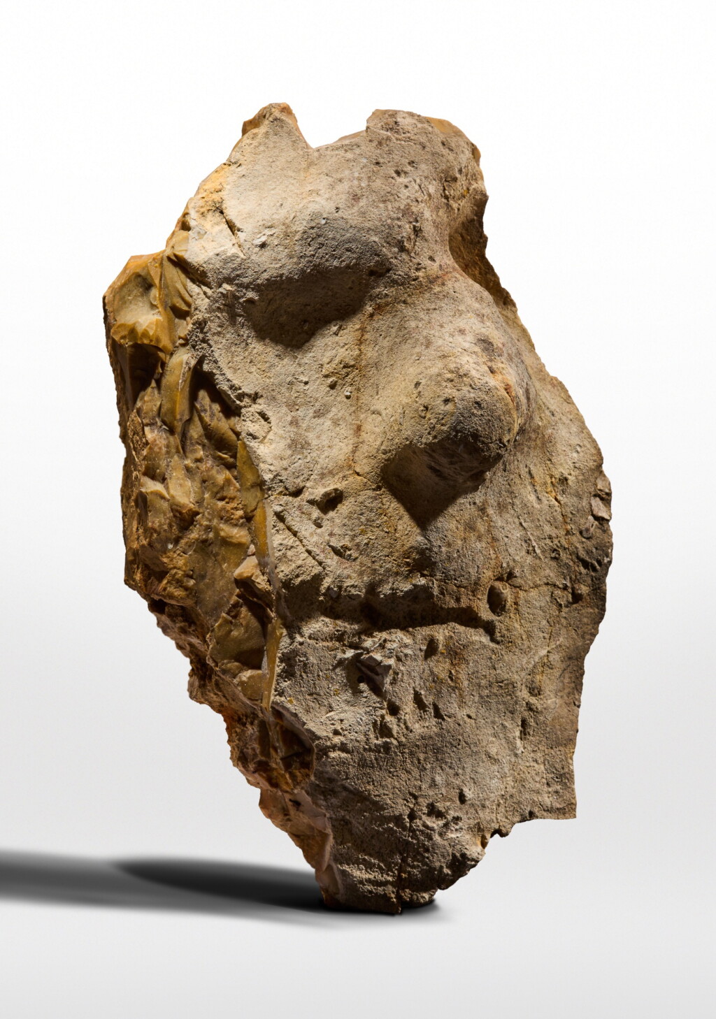 View full screen - View 1 of Lot 74. Paleolithic Flint "Figure Stone".