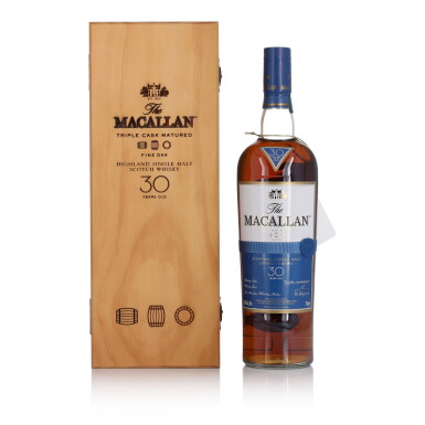 View full screen - View 1 of Lot 1047. The Macallan 30 Year Old Fine Oak 43.0 abv NV (1 bt 75cl).