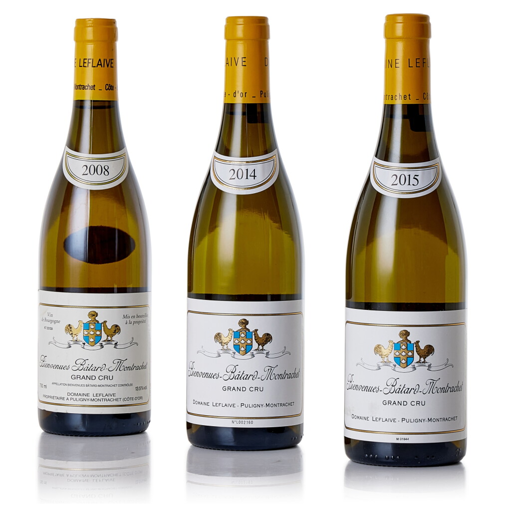 View full screen - View 1 of Lot 5657. Bienvenues Bâtard Montrachet 2015 Domaine Leflaive (3 BT).