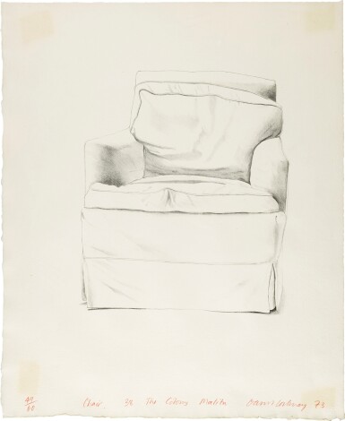 View full screen - View 1 of Lot 46. Chair, 38 The Colony, Malibu (S.A.C. 143; MCA Tokyo 134).