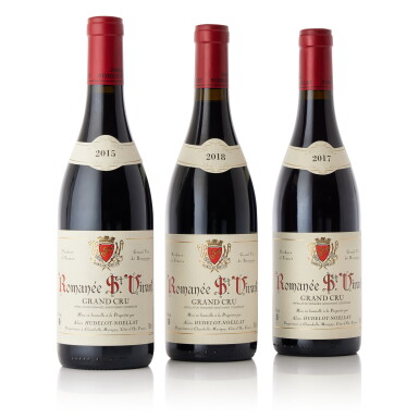 View full screen - View 1 of Lot 5710. Romanée St. Vivant 2017 & 2018 Alain Hudelot-Noëllat (4 BT).