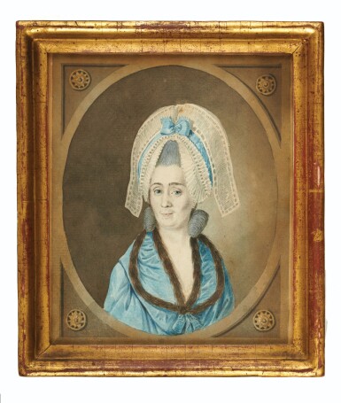 View full screen - View 1 of Lot 168. SWISS SCHOOL, CIRCA 1775 | A GROUP OF FOUR PORTRAITS, COMPRISING TWO GENTLEMAN AND TWO LADIES.