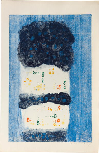 View full screen - View 1 of Lot 136. Collection de cinq monotypes.