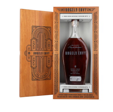 View full screen - View 1 of Lot 266. Angel's Envy Cask Strength Port Barrels 2020 Release 120.4 proof NV (1 BT75).