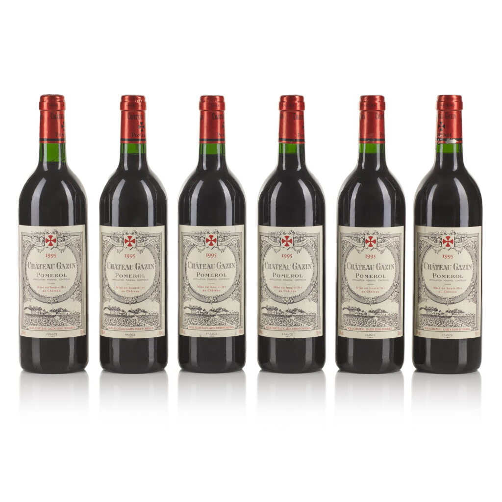 View full screen - View 1 of Lot 433. Château Gazin 1995 (6 BT).