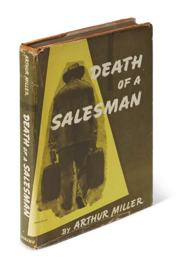 View full screen - View 1 of Lot 184. Miller, Death of a Salesman, 1949, signed.