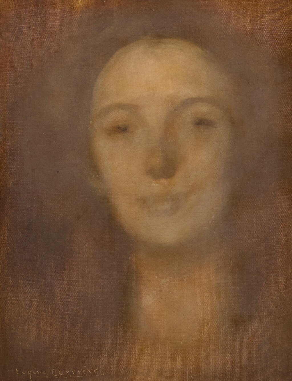 View full screen - View 1 of Lot 96. Portrait d'Élise Carrière.