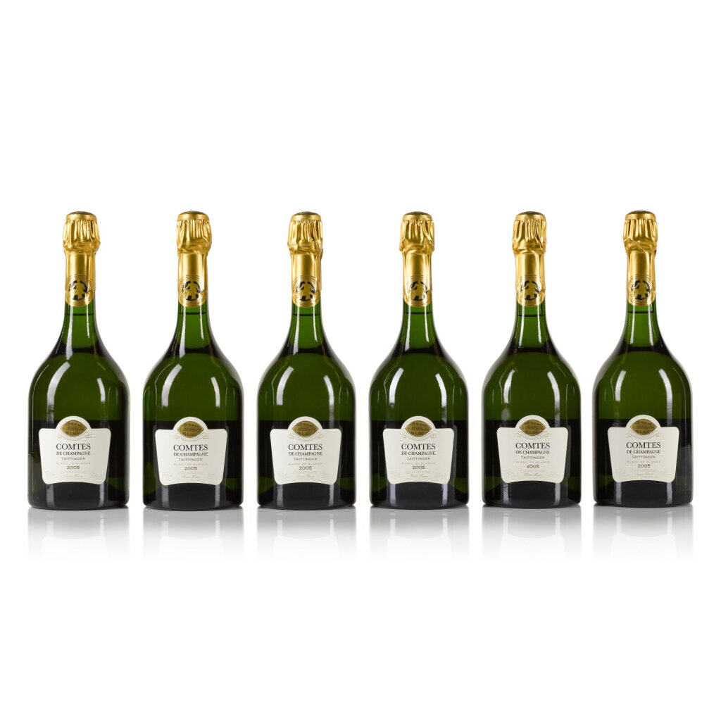 View full screen - View 1 of Lot 1611. Taittinger, Comtes de Champagne, Blanc de Blancs 2005 (12 BT).