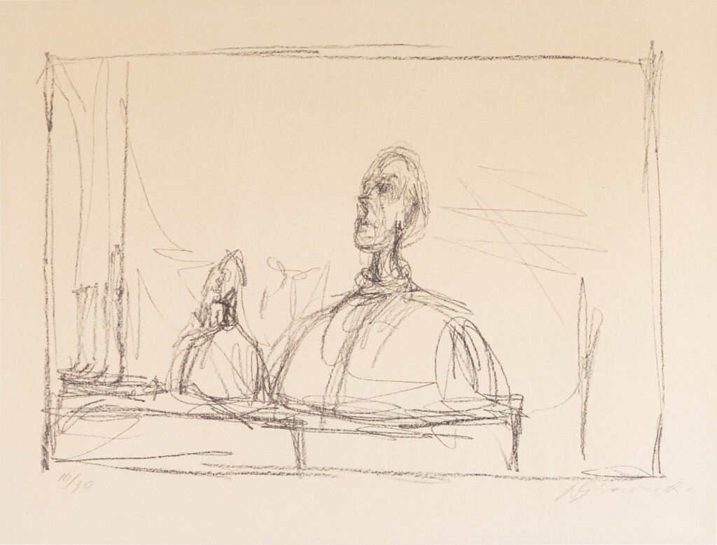 View full screen - View 1 of Lot 408. ALBERTO GIACOMETTI | BUSTE (LUST 19).
