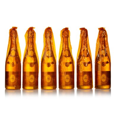 View full screen - View 1 of Lot 114. Louis Roederer, Cristal Brut 2002 (6 BT).