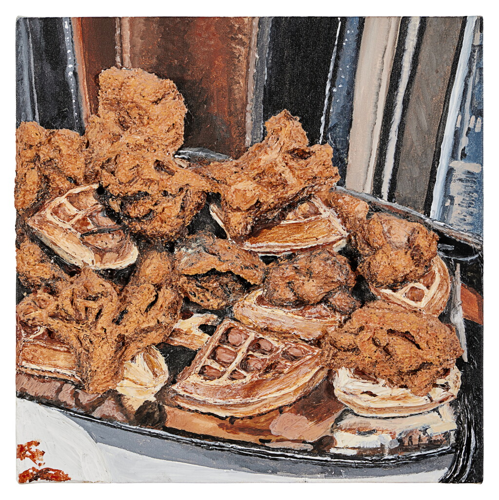View full screen - View 1 of Lot 97. Food Porn! (Chicken &Waffles).
