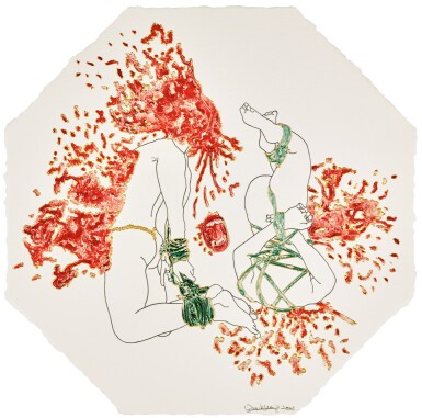 View full screen - View 1 of Lot 101. RAQIB SHAW | UNTITLED.