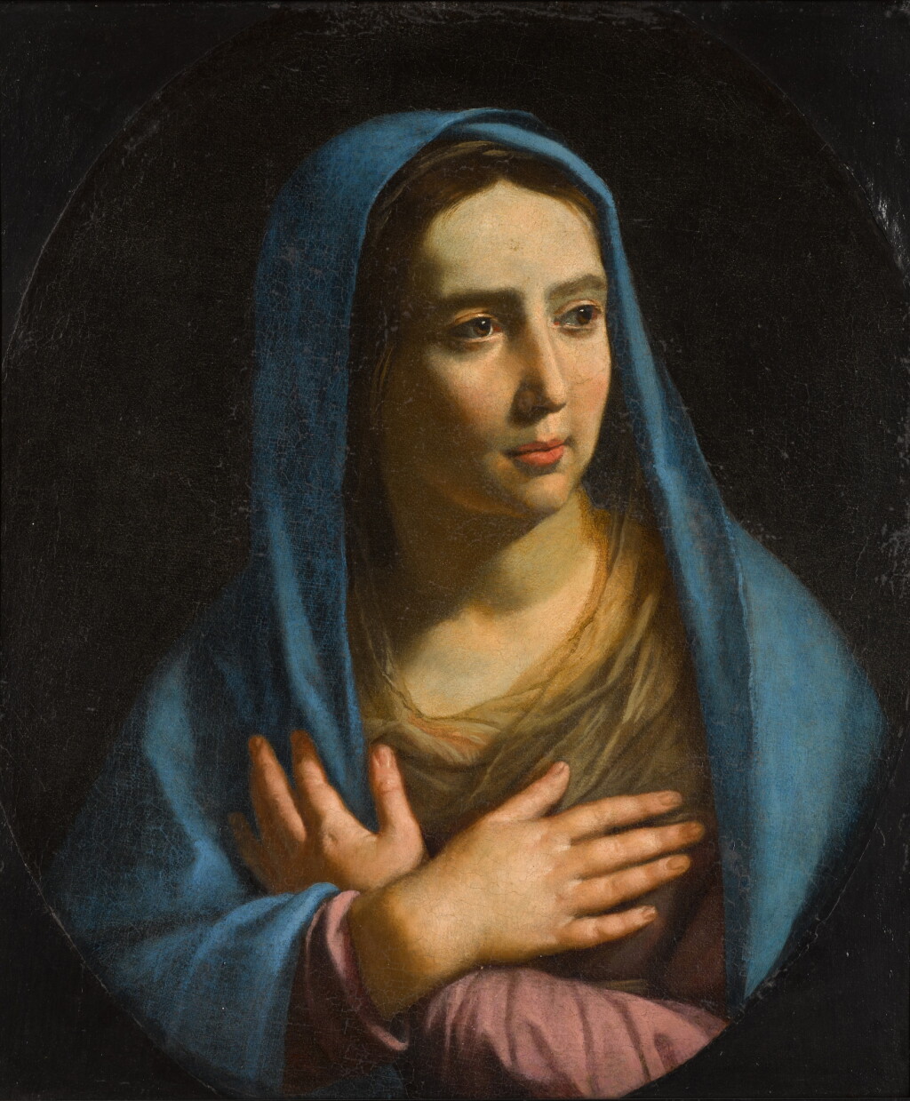 View full screen - View 1 of Lot 482. The Head of the Virgin.