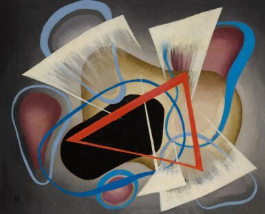 View full screen - View 1 of Lot 334. Orange Triangle.