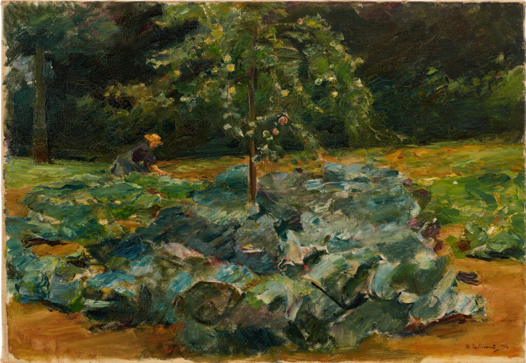 View full screen - View 1 of Lot 11. Kohlfeld im Wannseegarten (Cabbage patch in the Wannsee garden).
