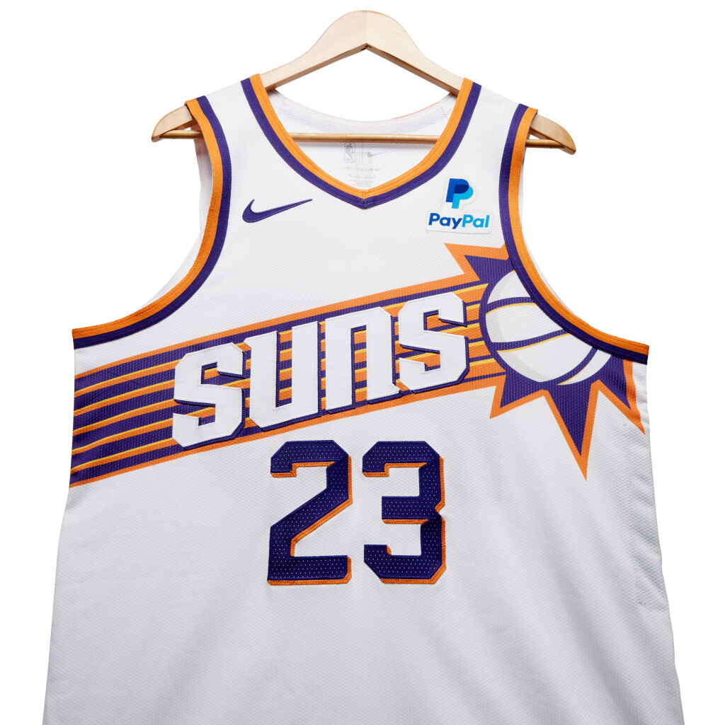View full screen - View 1 of Lot 19. Eric Gordon Phoenix Suns 2023-2024 Game Worn Association Edition Jersey.