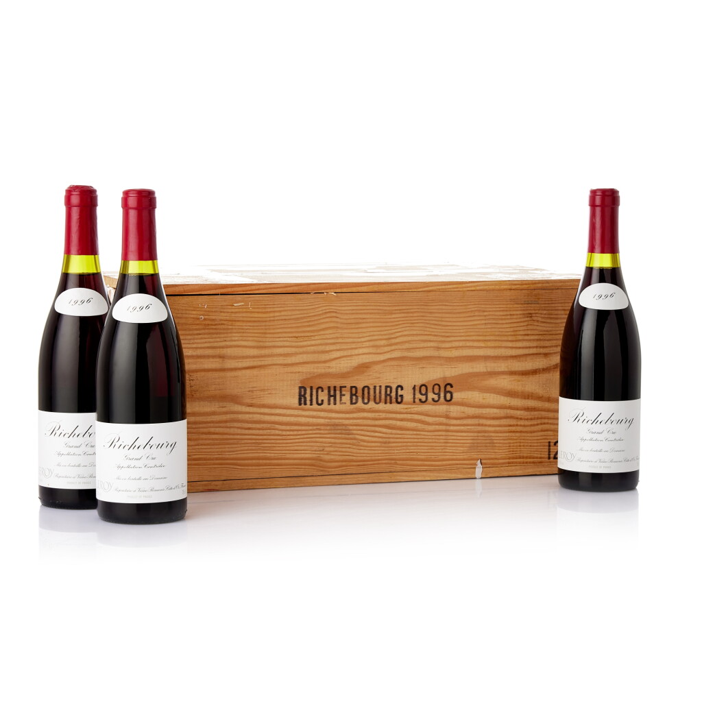 View full screen - View 1 of Lot 6001. Richebourg 1996 Domaine Leroy (6 BT).