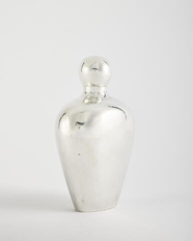 View full screen - View 1 of Lot 748. A Silver Vodka Flask, 13th Artel, Moscow, 1908-1917.