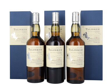 View full screen - View 1 of Lot 5257. Talisker 25 Year Old 57.2 abv NV (3 BT75).