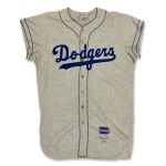 Harold “Pee Wee” Reese Brooklyn Dodgers 1957 Uniform