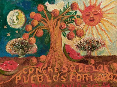 View full screen - View 1 of Lot 1006. FRIDA KAHLO | CONGRESO DE LOS PUEBLOS POR LA PAZ.