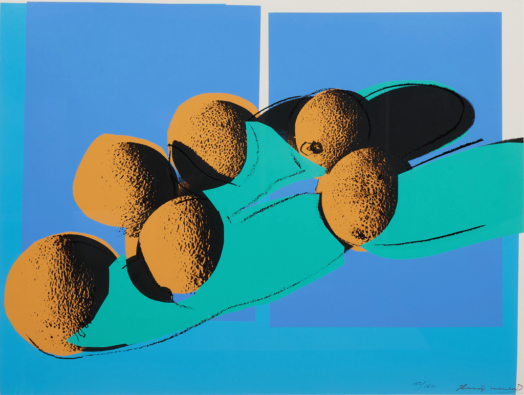View full screen - View 1 of Lot 622. Cantaloupes I, from Space Fruit: Still Lifes.