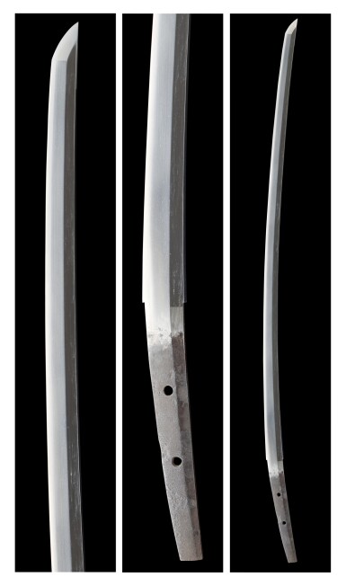 View full screen - View 1 of Lot 701. A katana | Attributed to Awataguchi Kuniyasu | Heian - Kamakura period, late 12th - early 13th century.