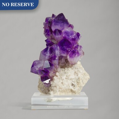 View full screen - View 1 of Lot 215. A Fine North American Amethyst.