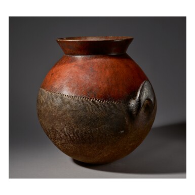 View full screen - View 1 of Lot 191. NUNA STORAGE VESSEL, BURKINA FASO.