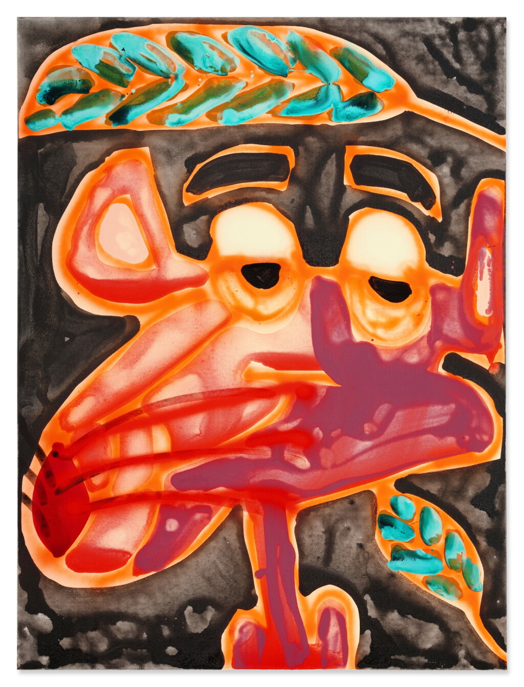 View full screen - View 1 of Lot 837. Katherine Bernhardt 凱薩琳 · 伯恩哈特 | Untitled 無題.