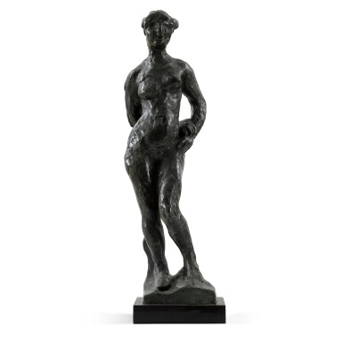 View full screen - View 1 of Lot 210. Auguste Rodin 奧古斯特・羅丹 | Nu féminin debout dit aussi Psyché 站姿裸女,或稱「普賽克」.