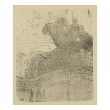 View full screen - View 1 of Lot 60. HENRI DE TOULOUSE-LAUTREC | CLÉO DE MÉRIDE (D. 152; ADR. 262; W. 258).