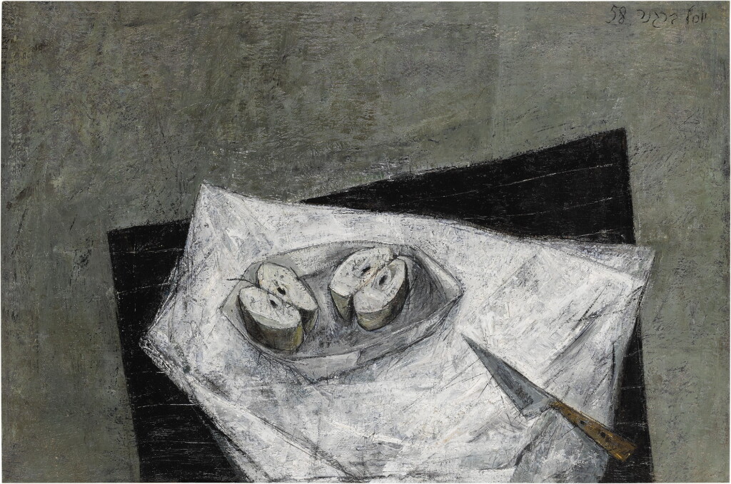 View full screen - View 1 of Lot 121. Sold Without Reserve | YOSL BERGNER | STILL LIFE WITH APPLES.