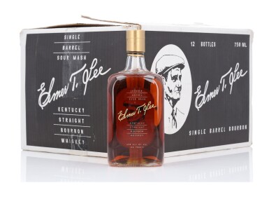 View full screen - View 1 of Lot 102. Elmer T. Lee Single Barrel 90 Proof NV (12 Bottles 75cl).
