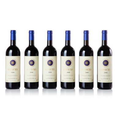 View full screen - View 1 of Lot 1183. Sassicaia 2000 (6 BT).
