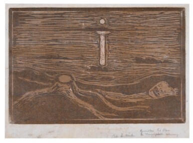 View full screen - View 1 of Lot 115. EDVARD MUNCH | MYSTICAL SHORE (W. 117; S. 125).