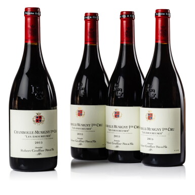 View full screen - View 1 of Lot 164. Chambolle Musigny, Les Amoureuses 2015 Domaine Robert Groffier Pere & Fils (4 BT).