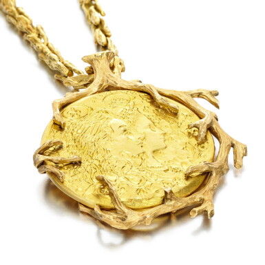 View full screen - View 1 of Lot 46. Salvador Dali for Piaget | Necklace, 1967.