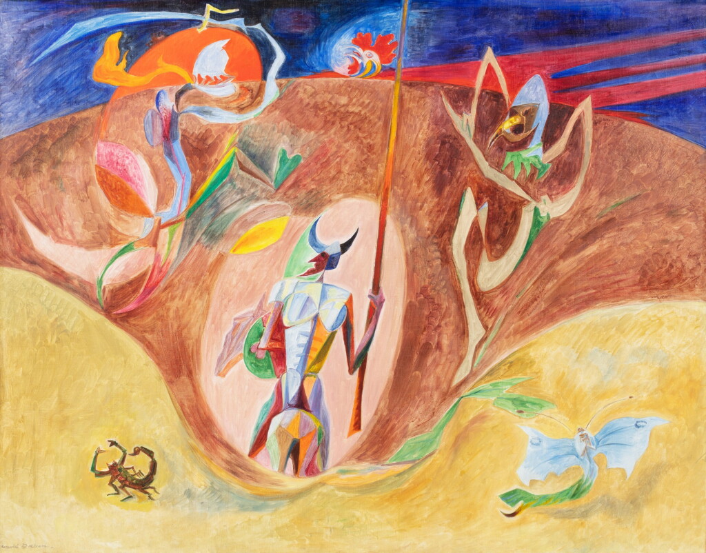 View full screen - View 1 of Lot 16. Don Quichotte et les enchanteurs.