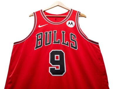 View full screen - View 1 of Lot 12. Nikola Vucevic Chicago Bulls 2023-2024 Game Worn Icon Edition Jersey | Matched to 3 Games.